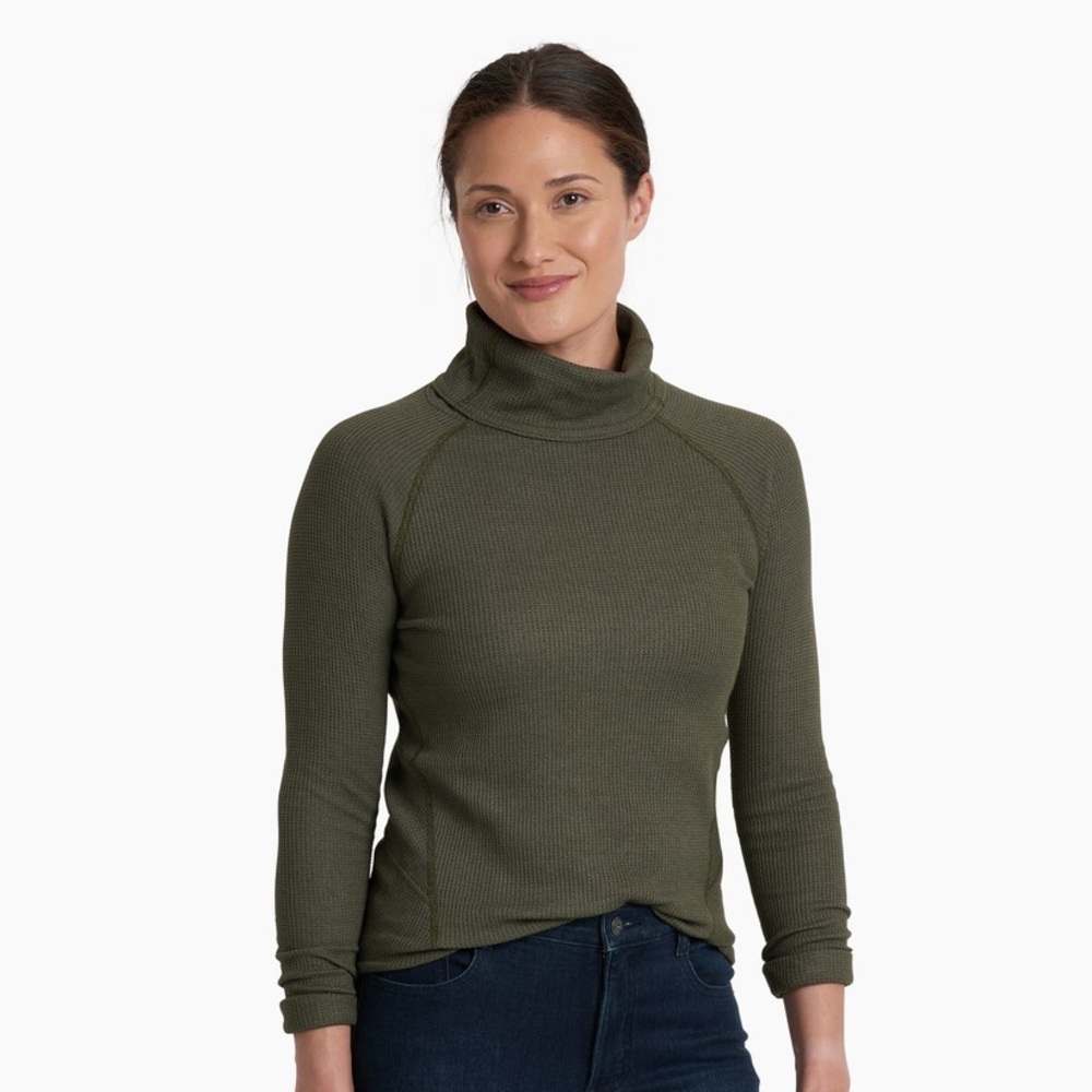 Kuhl | Petra Turtleneck | Dark Moss | Size M